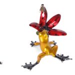 A flower sculpture by Tim Cotterill